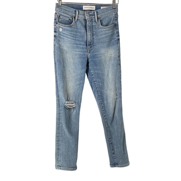 ARITZIA Denim Forum jeans the Lola high rise skinny crop jeans sz 27 - Picture 2 of 10